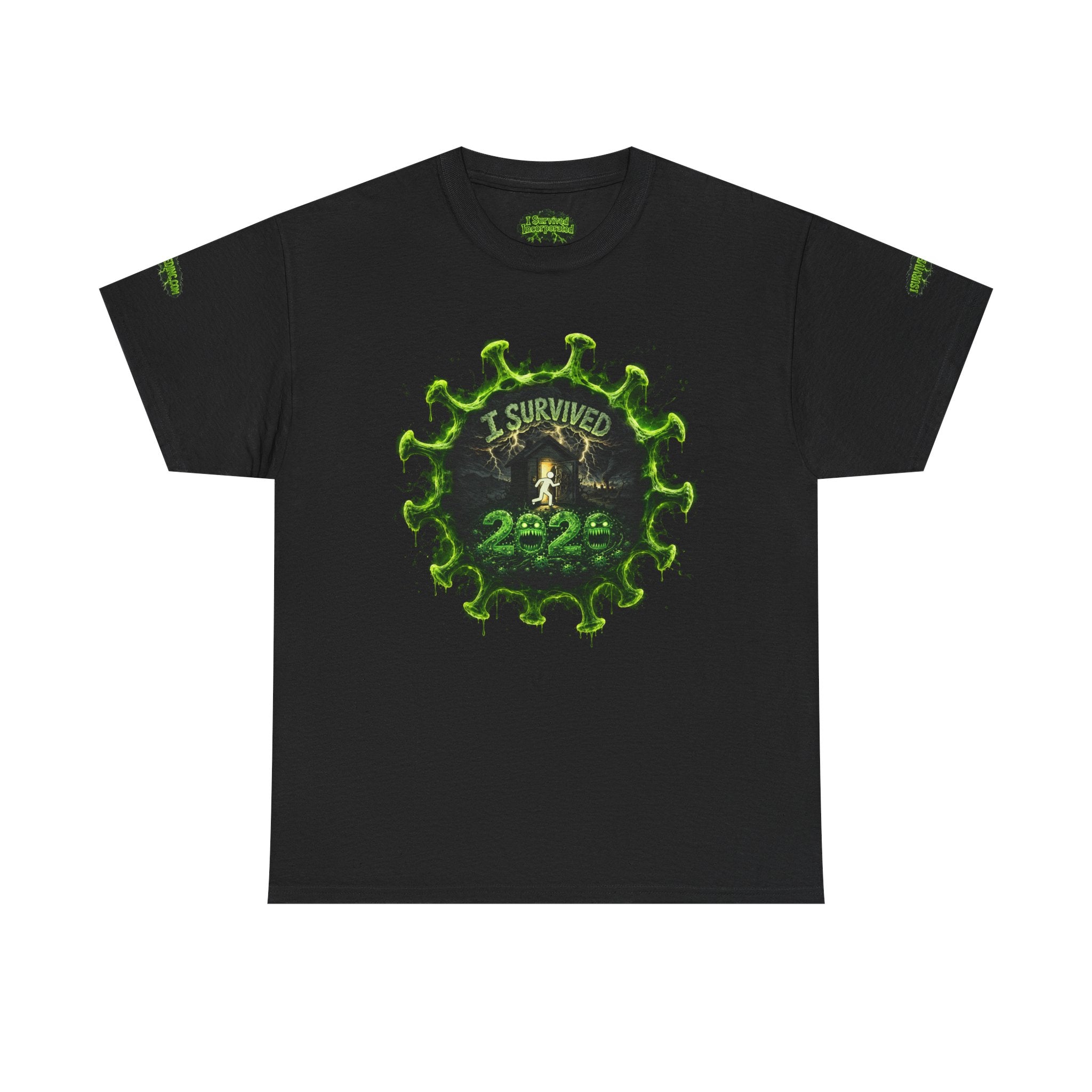 I Survived 2020 — Director's Cut S1:E1 "COVID-19: The Coronavirus" | Pandemic Edition Unisex Heavy Cotton Tee (SPECIAL EDITION)