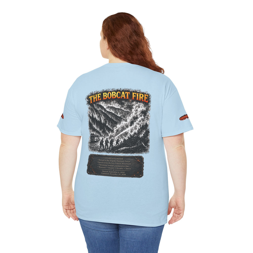 I Survived 2020 — Director's Cut S2:E2 "The Bobcat Fire" | Wildfire Edition Memorial Unisex Heavy Cotton Tee (SPECIAL EDITION)