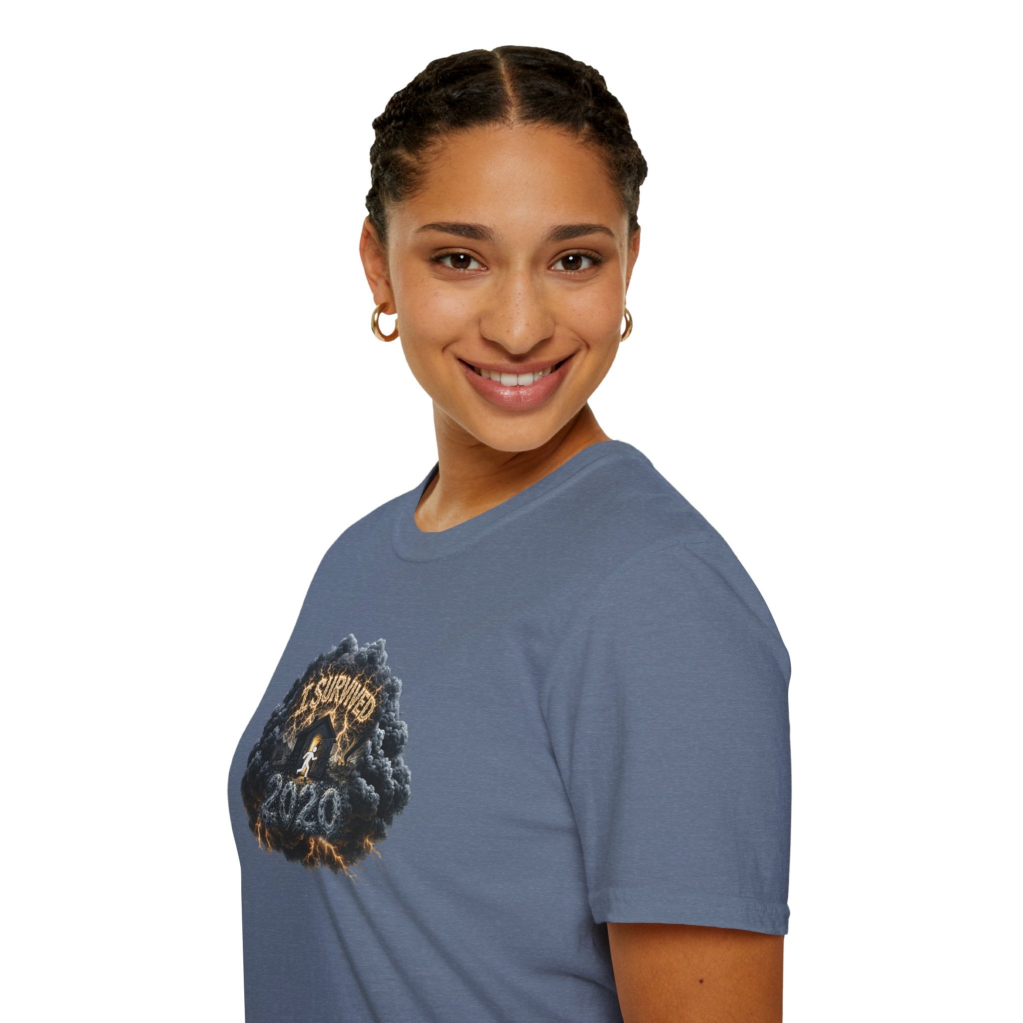 I Survived 2020 —  Original PILOT Design: Director's Cut Unisex Softstyle T-Shirt