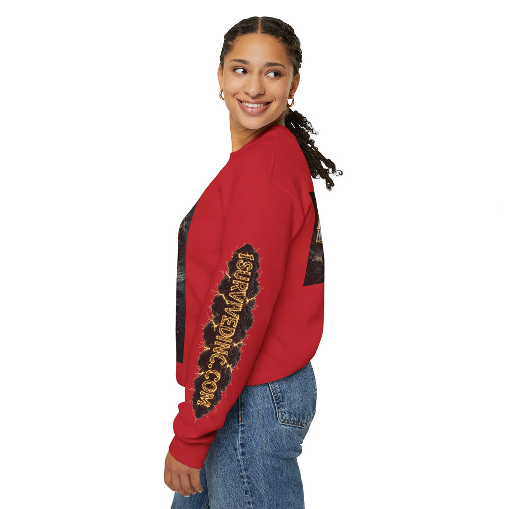I Survived 2020 — Original Design Teaser Tee | Season 1 Premiere Drop Unisex Heavy Blend™ Crewneck Sweatshirt (SPECIAL EDITION)