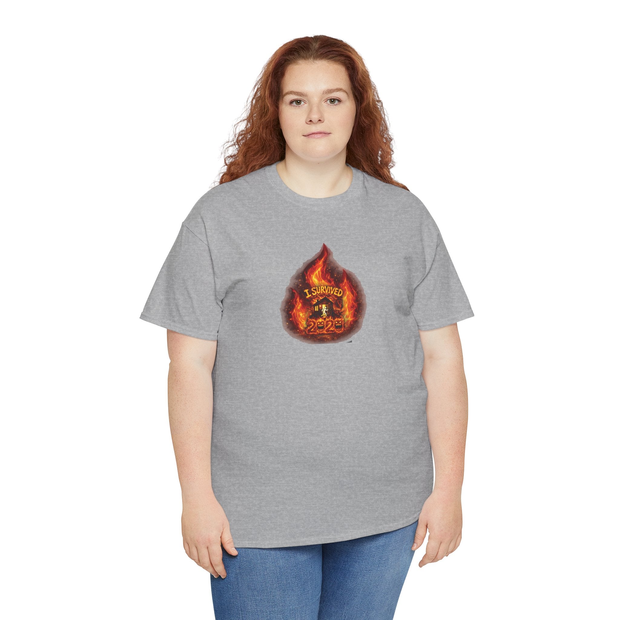I Survived 2020 — WILDFIRES S2:E1: Director's Cut "Berry Creek" Memorial Unisex Heavy Cotton Tee