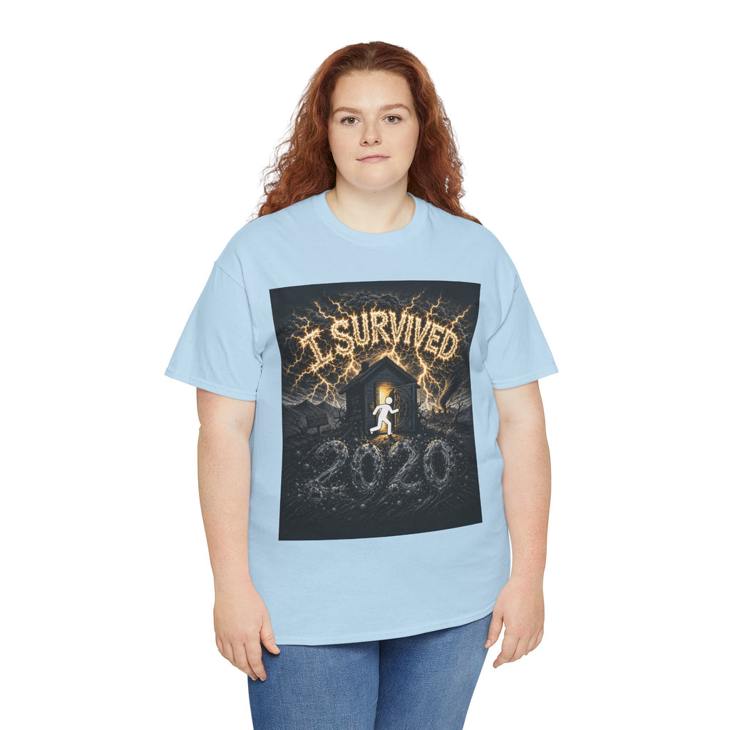 I Survived 2020 — Original PILOT Design Unisex Heavy Cotton Tee