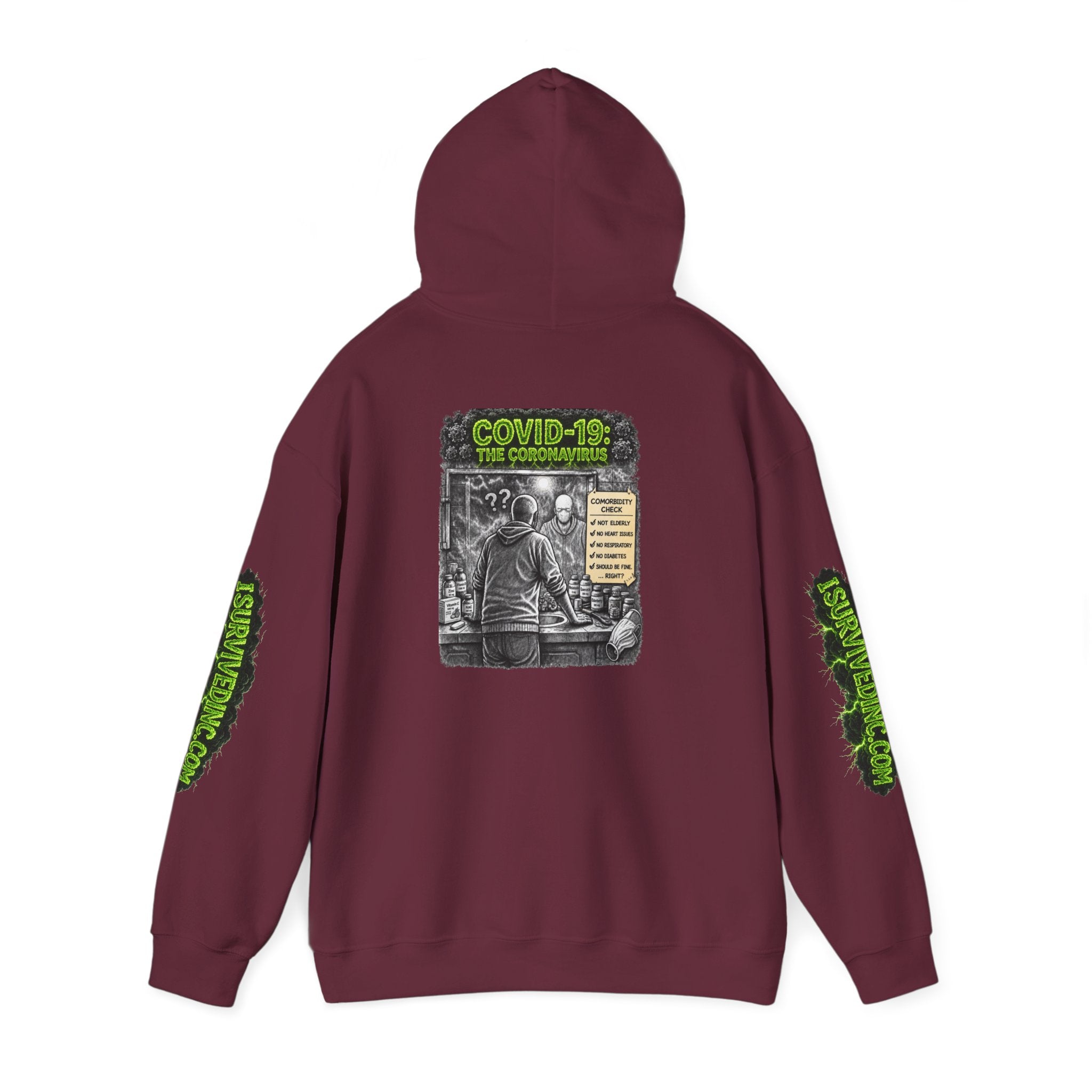 I Survived 2020 — S1:E1 "COVID-19: The Coronavirus" | Pandemic Edition Hoodie Sweatshirt