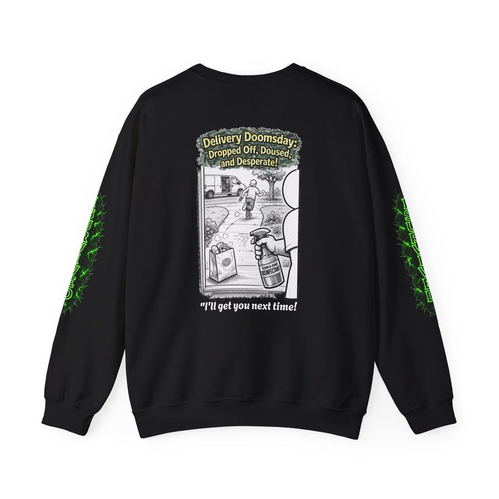 I Survived 2020 — Director's Cut S1:E5 "Delivery Doomsday" | Pandemic Edition Unisex Heavy Blend™ Crewneck Sweatshirt