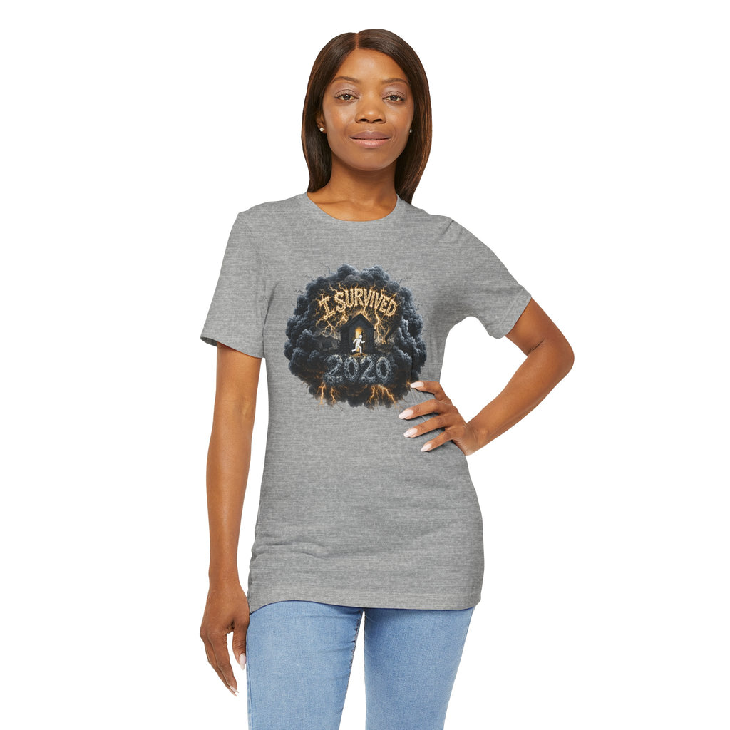 I Survived 2020 — Director's Cut Original Design Teaser Tee | Season 1 Premiere Drop Unisex Jersey Short Sleeve Tee