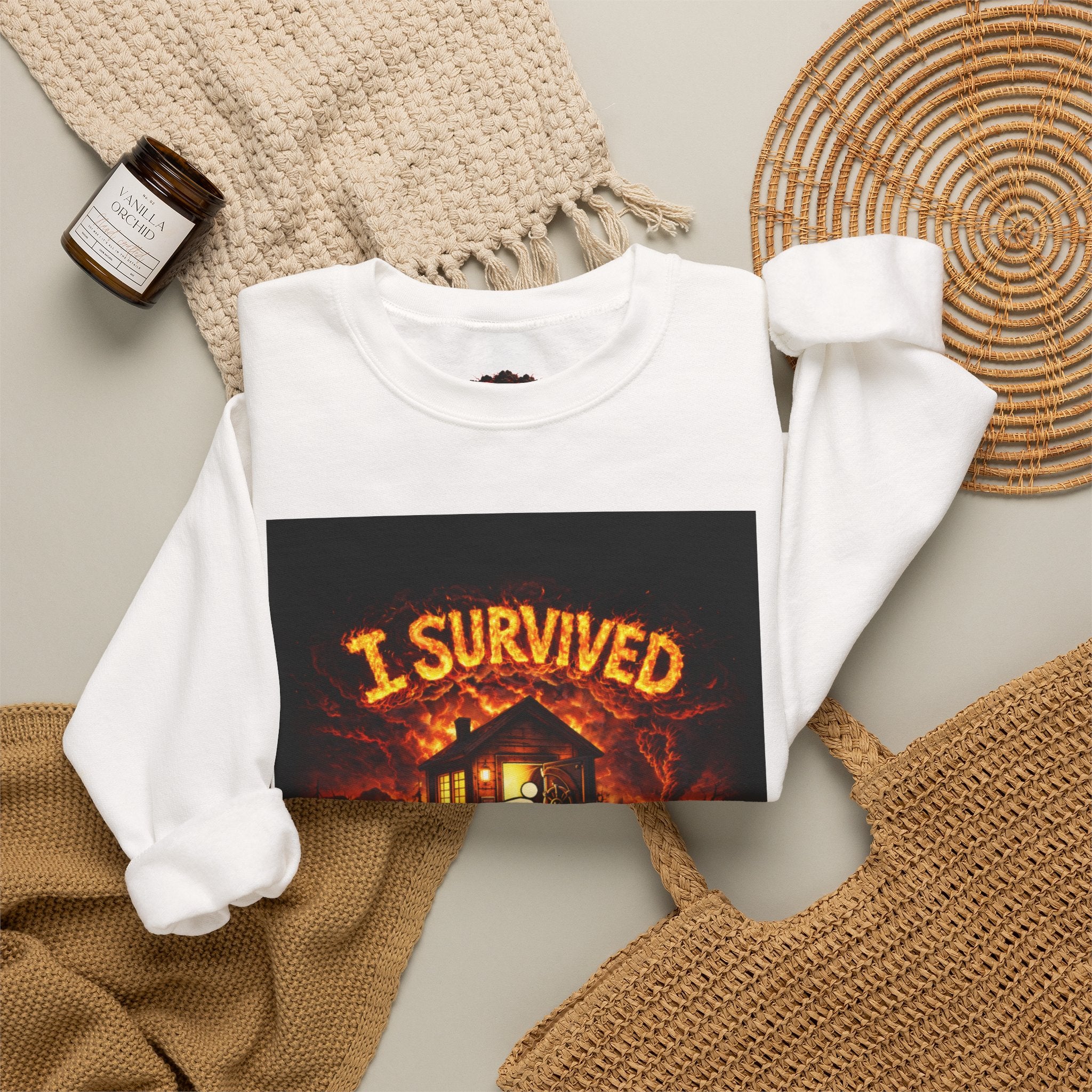 I Survived 2020 — WILDFIRES S2:E1: "Berry Creek" Memorial Unisex Heavy Blend™ Crewneck Sweatshirt