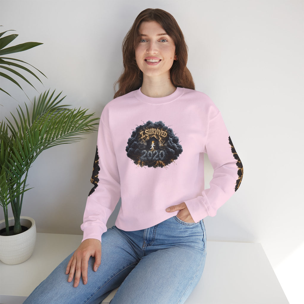 I Survived 2020 — Original PILOT Design: Director's Cut Special Edition Unisex Heavy Blend™ Crewneck Sweatshirt