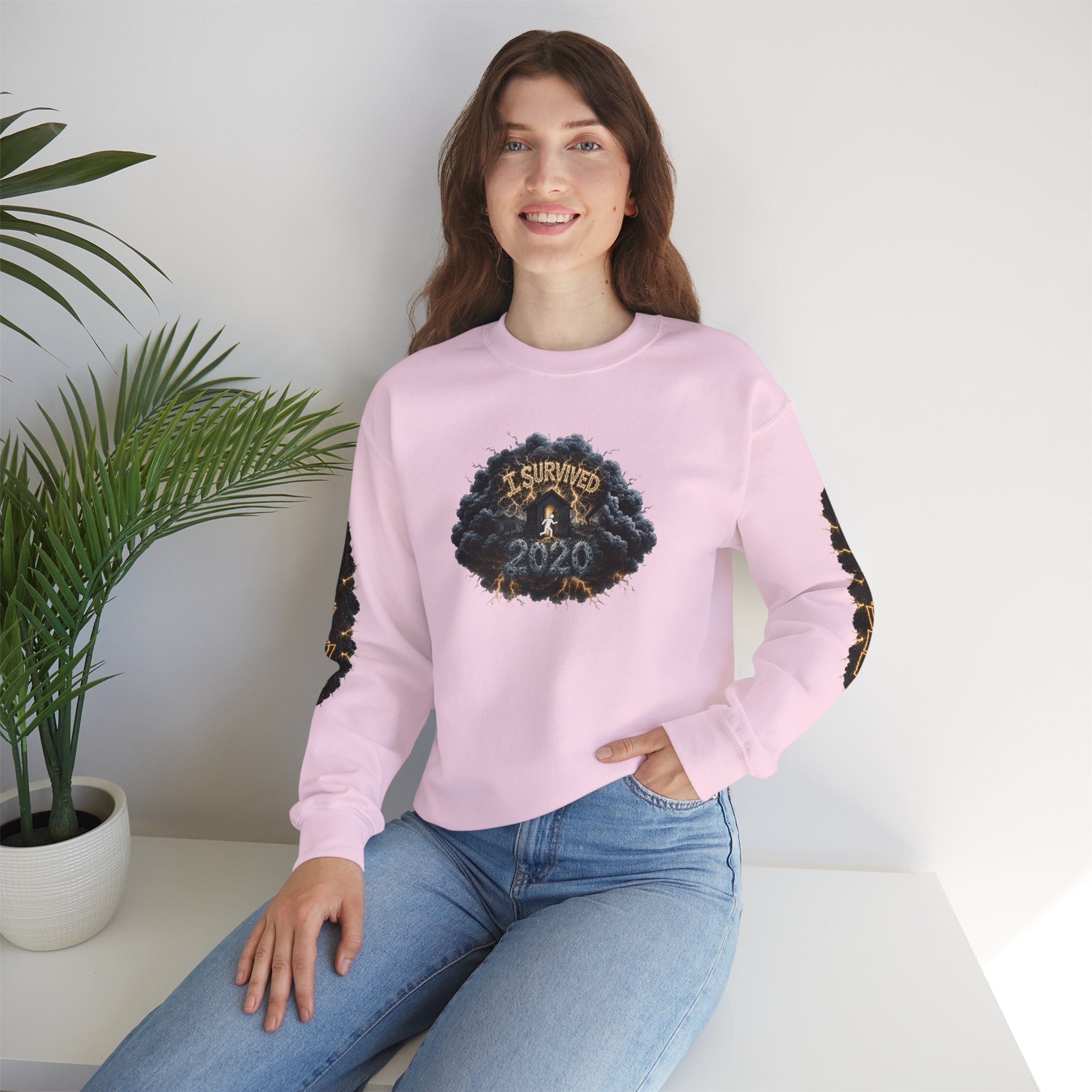 I Survived 2020 — Original PILOT Design: Director's Cut Special Edition Unisex Heavy Blend™ Crewneck Sweatshirt