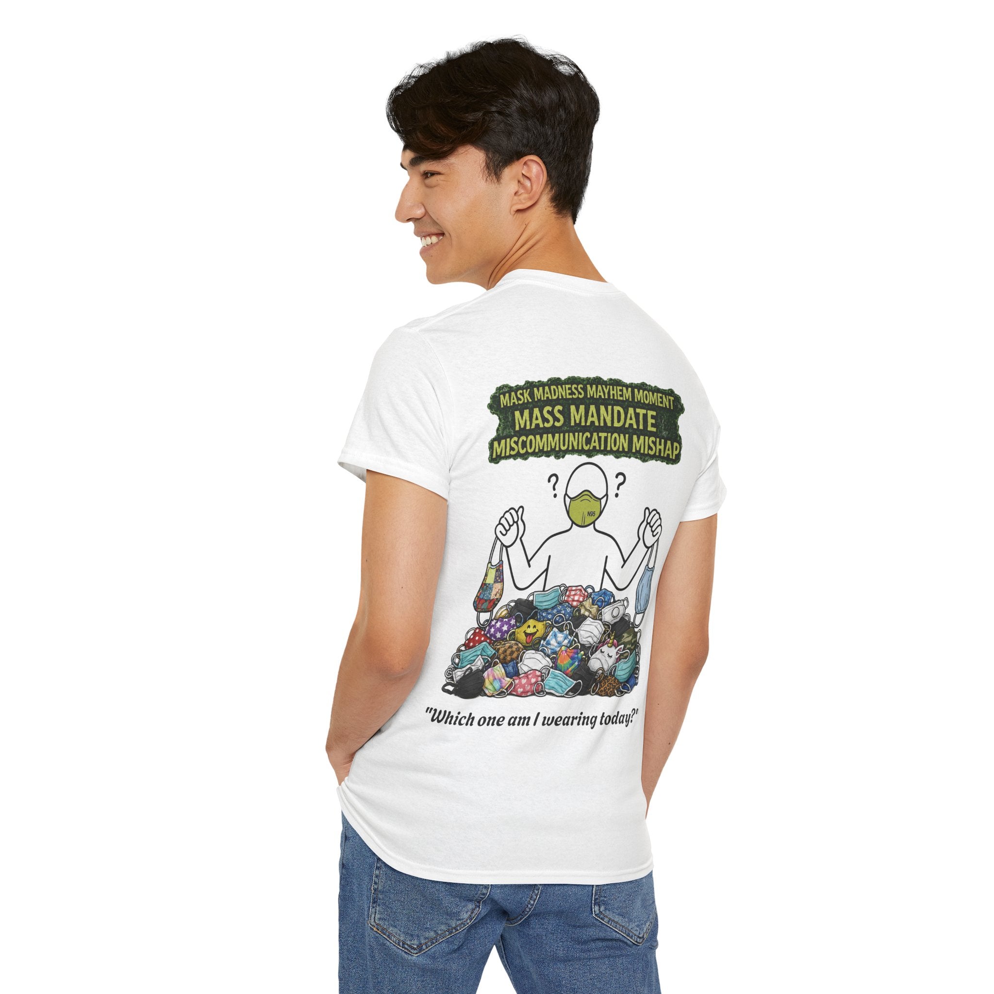 I Survived 2020 — Director's Cut S1:E4 "Mask Madness Mayhem Moment" | Pandemic Edition Unisex Heavy Cotton Tee