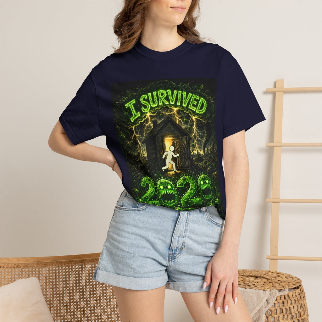 I Survived 2020 — S1:E5 "Delivery Doomsday" | Pandemic Edition Unisex Garment-Dyed T-shirt
