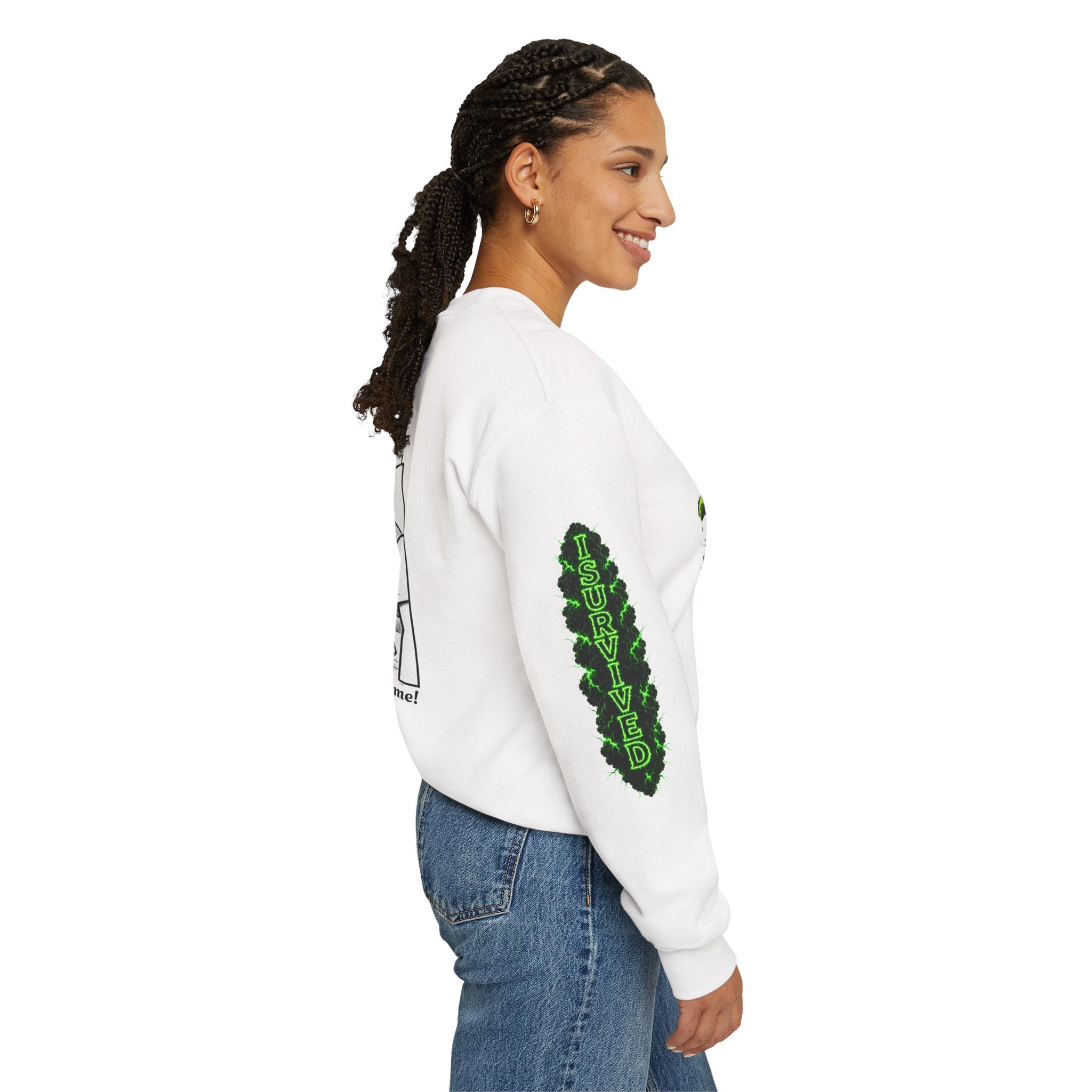 I Survived 2020 — Director's Cut S1:E5 "Delivery Doomsday" | Pandemic Edition Unisex Heavy Blend™ Crewneck Sweatshirt