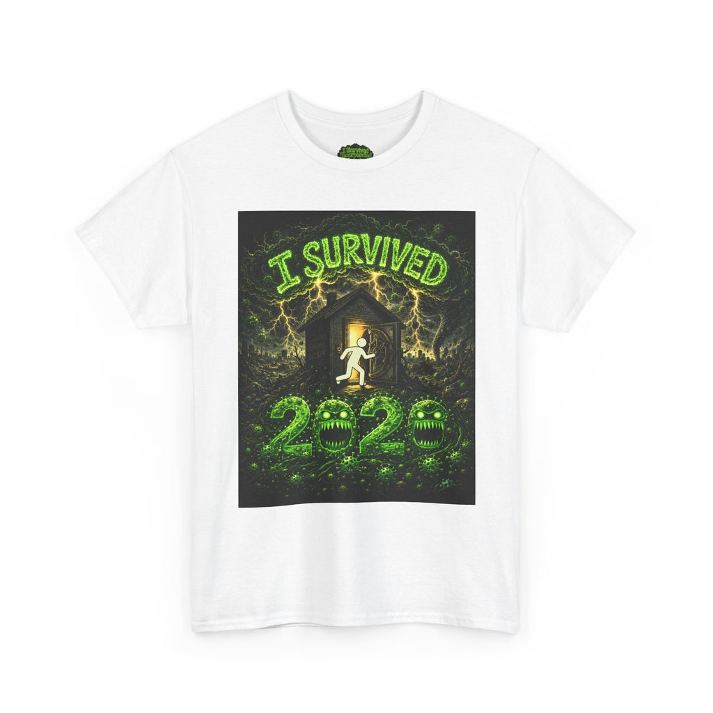 I Survived 2020 — S1:E1 "COVID-19: The Coronavirus" | Pandemic Edition Unisex Heavy Cotton Tee