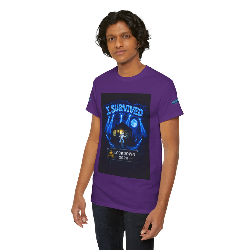 J'ai survécu à 2020 — S3:E1 « Quarantaine » | T-shirt unisexe en coton épais édition Confinement (ÉDITION SPÉCIALE)