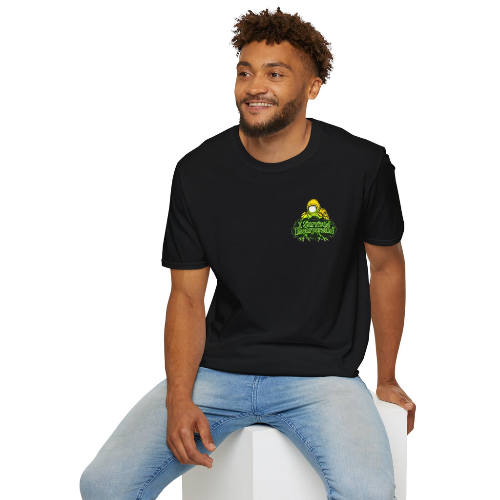 I Survived 2020 — "Please Stand By" Test Pattern Toxic Signal Tee Summer Premiere Unisex Softstyle T-Shirt