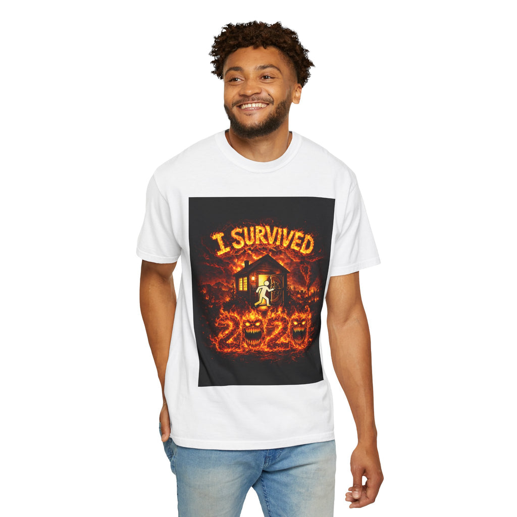 I Survived 2020 — S2:E4 "Western U.S. Wildfire Season" | Mid-Season Finale Pt. 1 | Wildfire Edition Memorial Unisex Garment-Dyed T-shirt