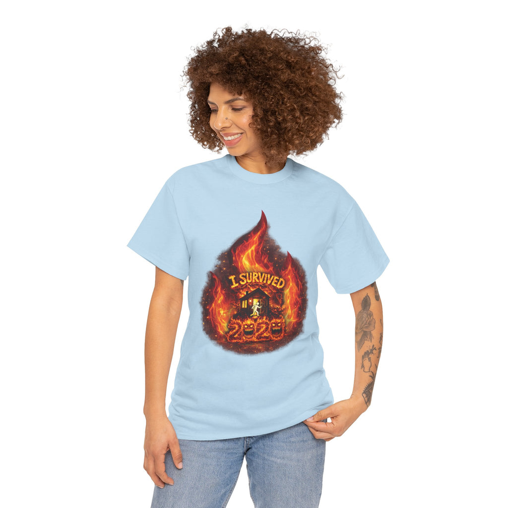 I Survived 2020 — Director's Cut S2:E3 "The California Wildfires" | Wildfire Edition Memorial Unisex Heavy Cotton Tee