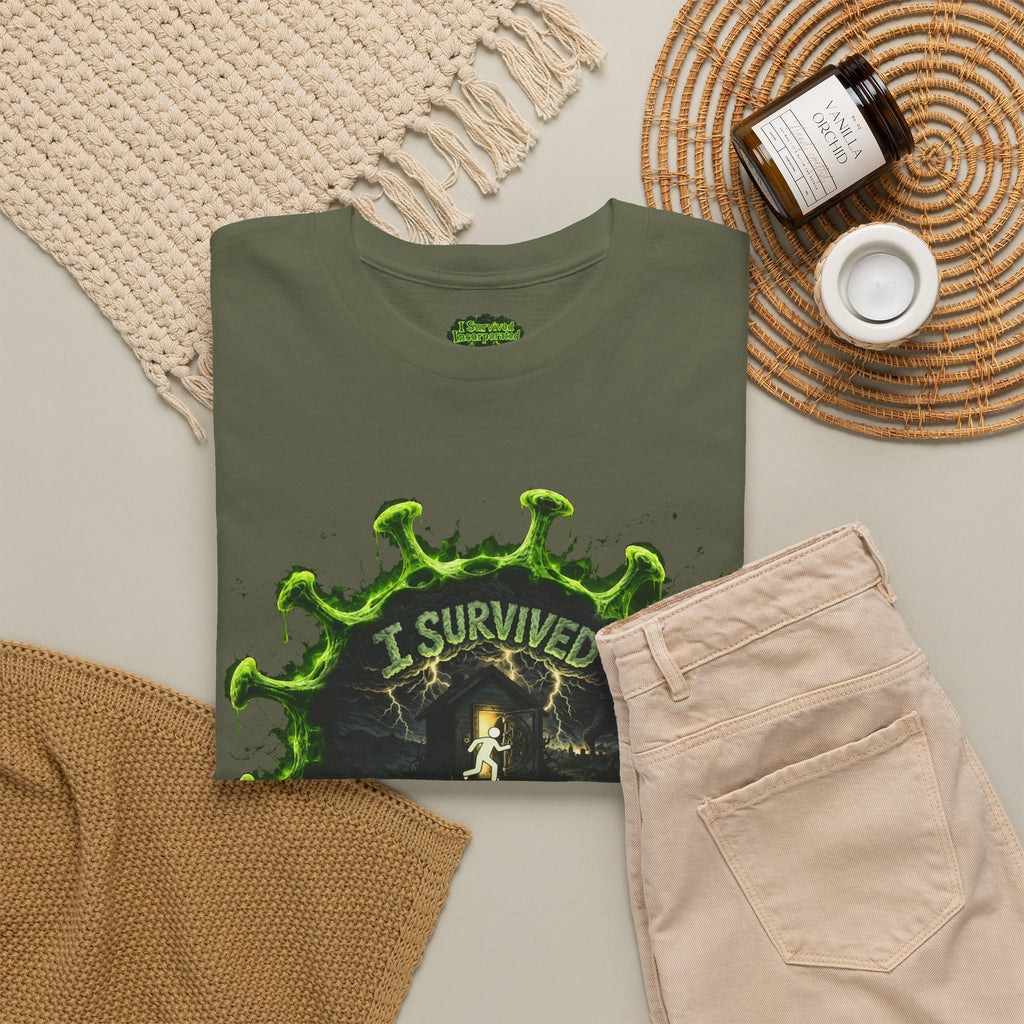 I Survived 2020 — Director's Cut S1:E4 "Mask Madness Mayhem Moment" | Pandemic Edition Unisex Heavy Cotton Tee