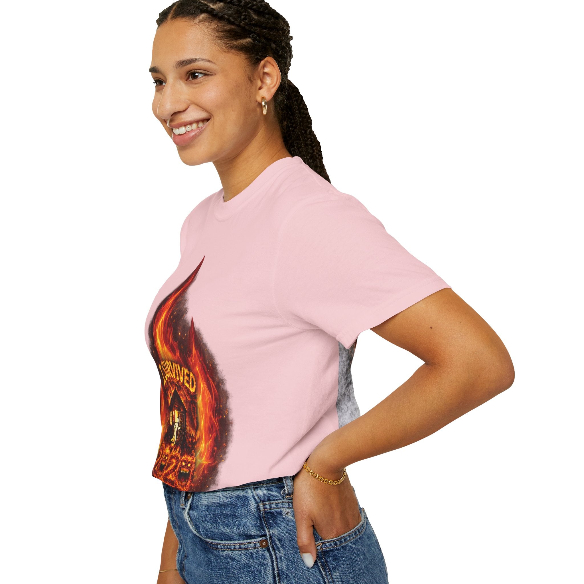 I Survived 2020 — Director's Cut S2:E4 "Western U.S. Wildfire Season" | Mid-Season Finale Pt. 1 | Wildfire Edition Memorial Unisex Garment-Dyed T-shirt