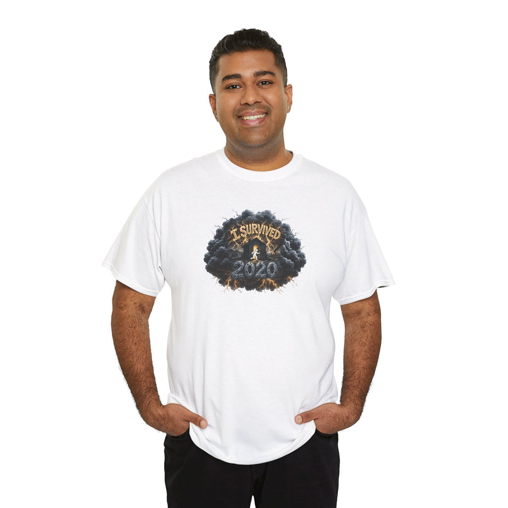 I Survived 2020 —  Original PILOT Design: Director's Cut Unisex Heavy Cotton Tee