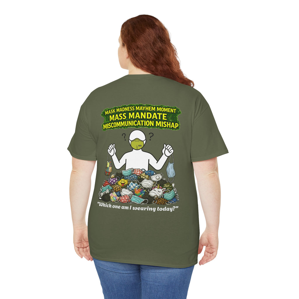 I Survived 2020 — PANDEMIC S1:E4: Director's Cut "Mask Madness" Unisex Heavy Cotton Tee