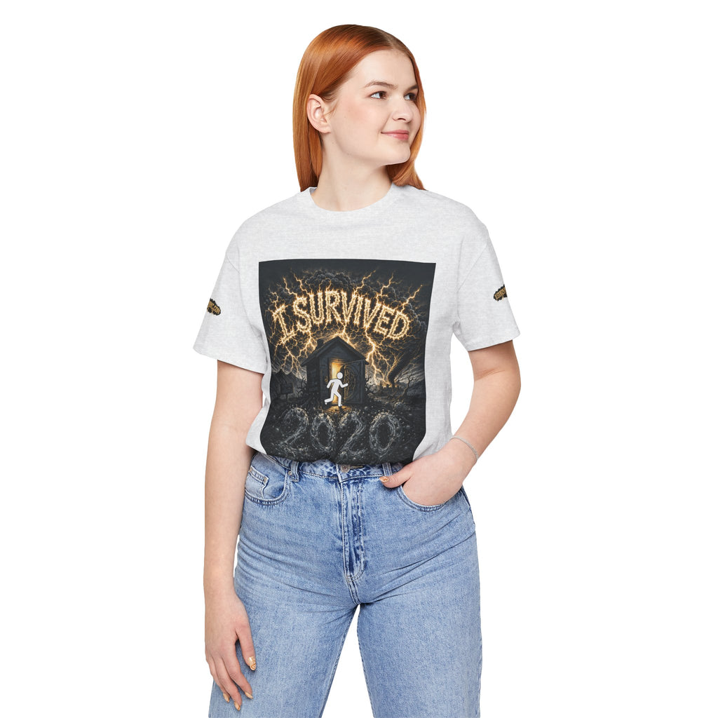 I Survived 2020 — Original PILOT Design: Special Edition Unisex Jersey Short Sleeve Tee