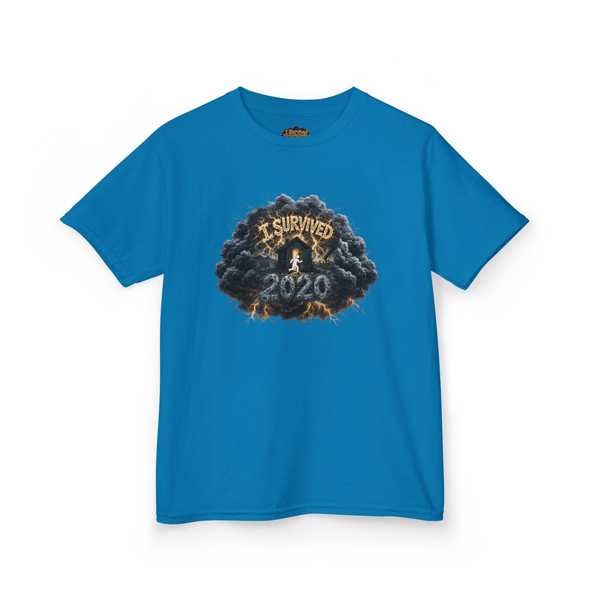 I Survived 2020 — Director's Cut Original Design Teaser Tee | Season 1 Premiere Drop Kids Heavy Cotton™ Tee