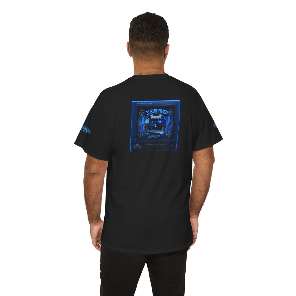 I Survived 2020 — "Please Stand By" Test Pattern Tee Lockdown Special Edition Summer Exclusive Unisex Heavy Cotton Tee