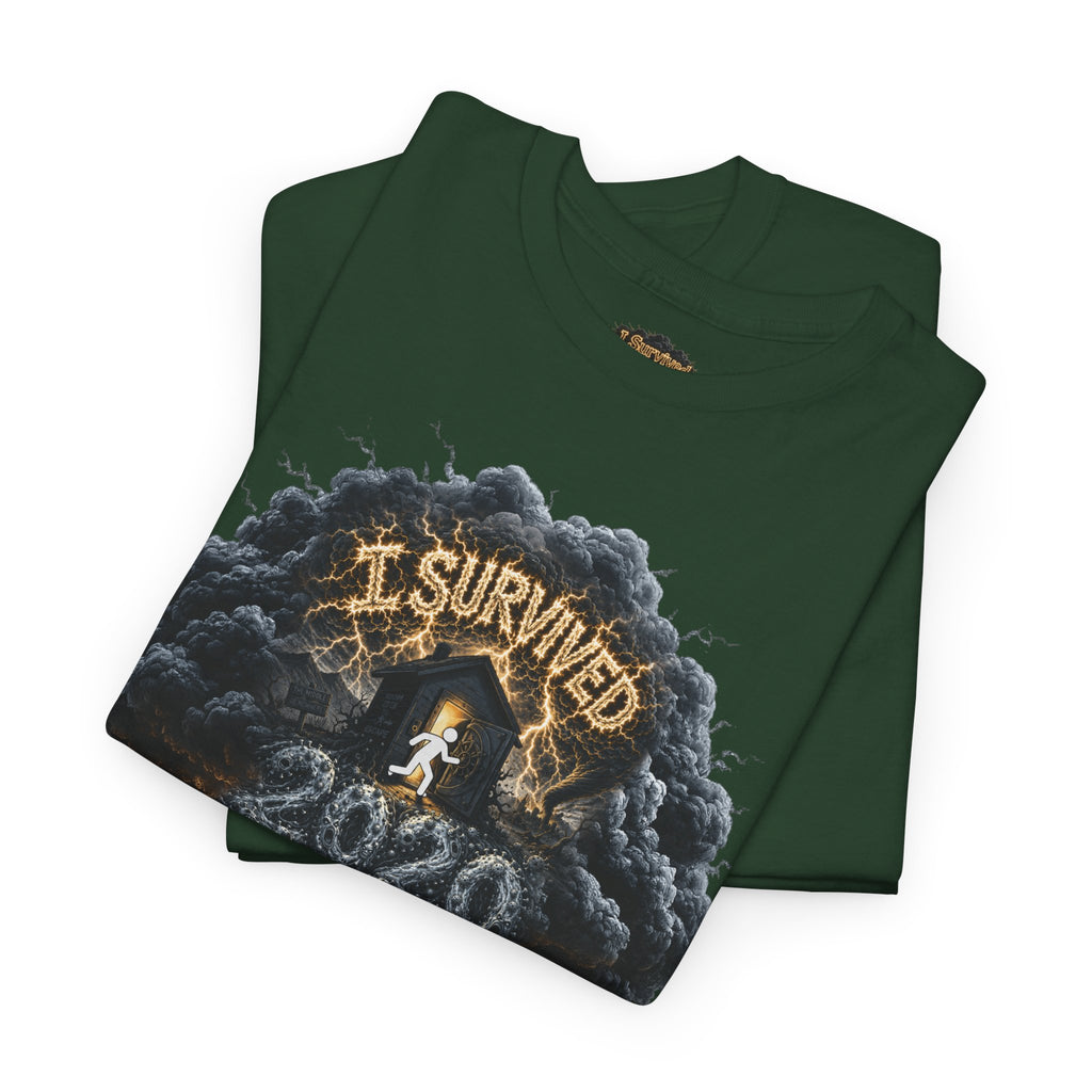 I Survived 2020 — Director's Cut Original Design Teaser Tee | Season 1 Premiere Drop Unisex Heavy Cotton Tee