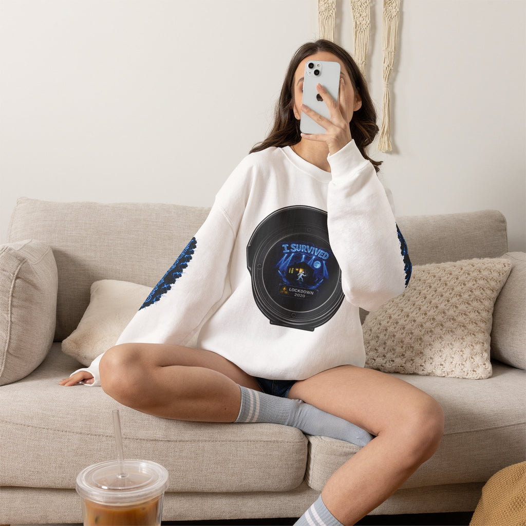 I Survived 2020 — Director's Cut S3:E2 "Dating Under Lockdown" | Lockdown Edition Documentary Unisex Heavy Blend™ Crewneck Sweatshirt