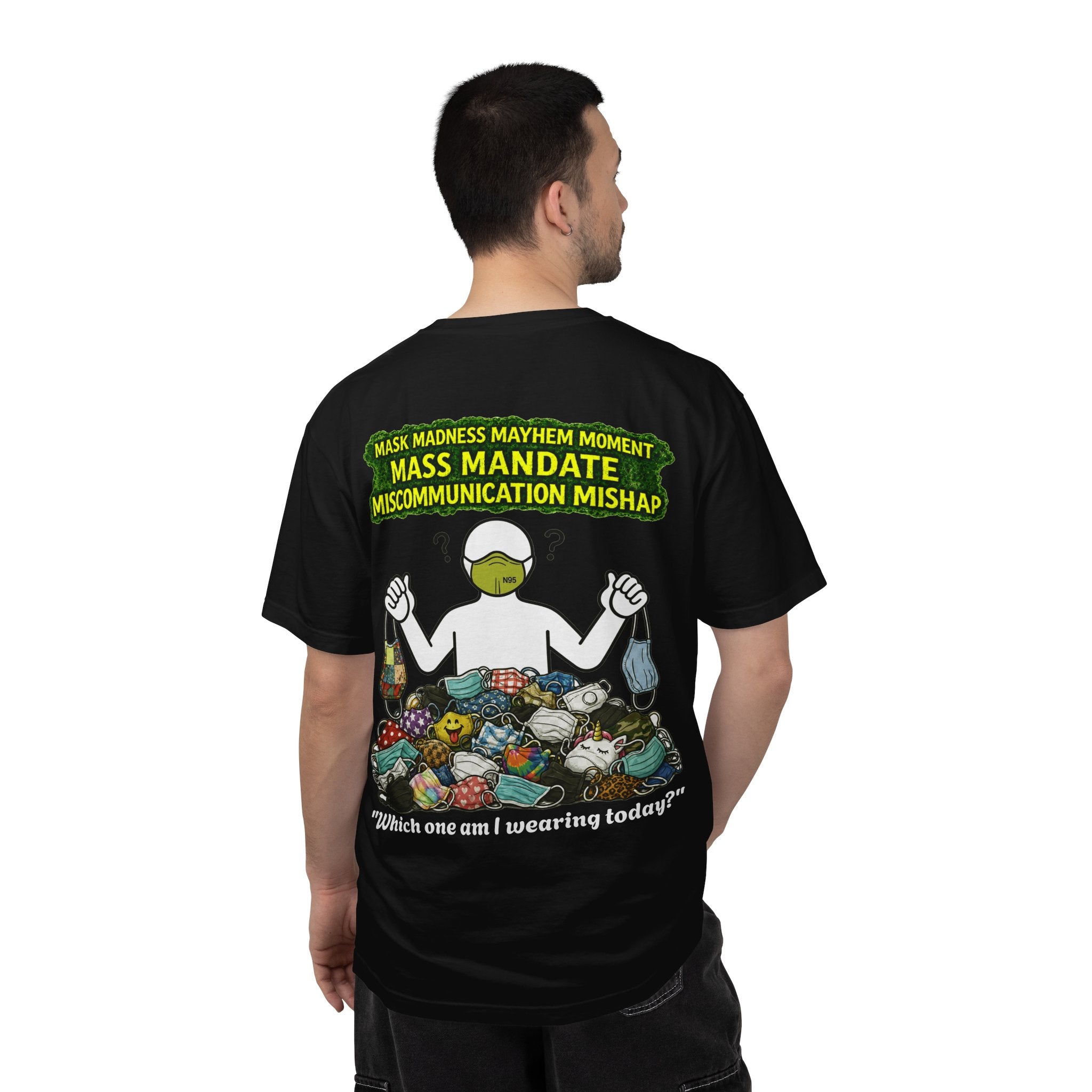 I Survived 2020 — PANDEMIC S1:E4: "Mask Madness" Unisex Garment-Dyed T-shirt