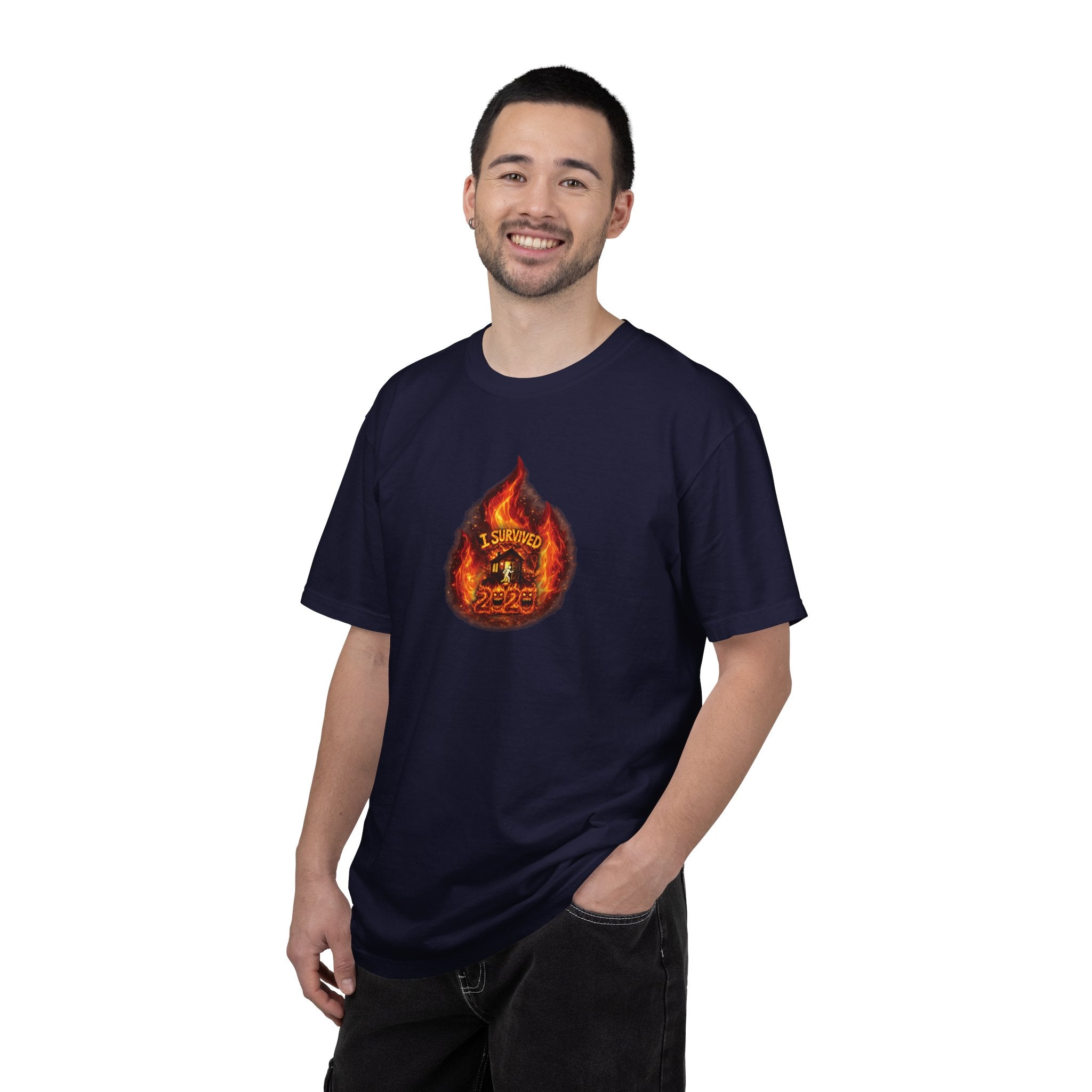 I Survived 2020 — WILDFIRES S2:E2: Director's Cut "The Bobcat Fire" Memorial Unisex Garment-Dyed T-shirt