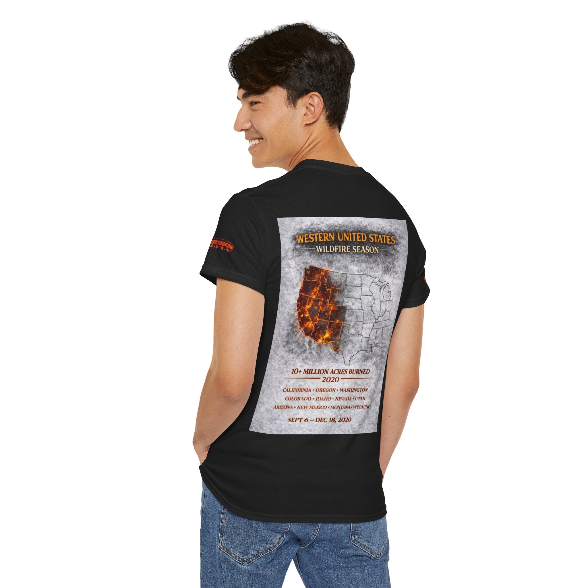 I Survived 2020 — S2:E4 "Western U.S. Wildfire Season" | Mid-Season Finale Pt. 1 | Wildfire Edition Memorial Unisex Heavy Cotton Tee (SPECIAL EDITION)