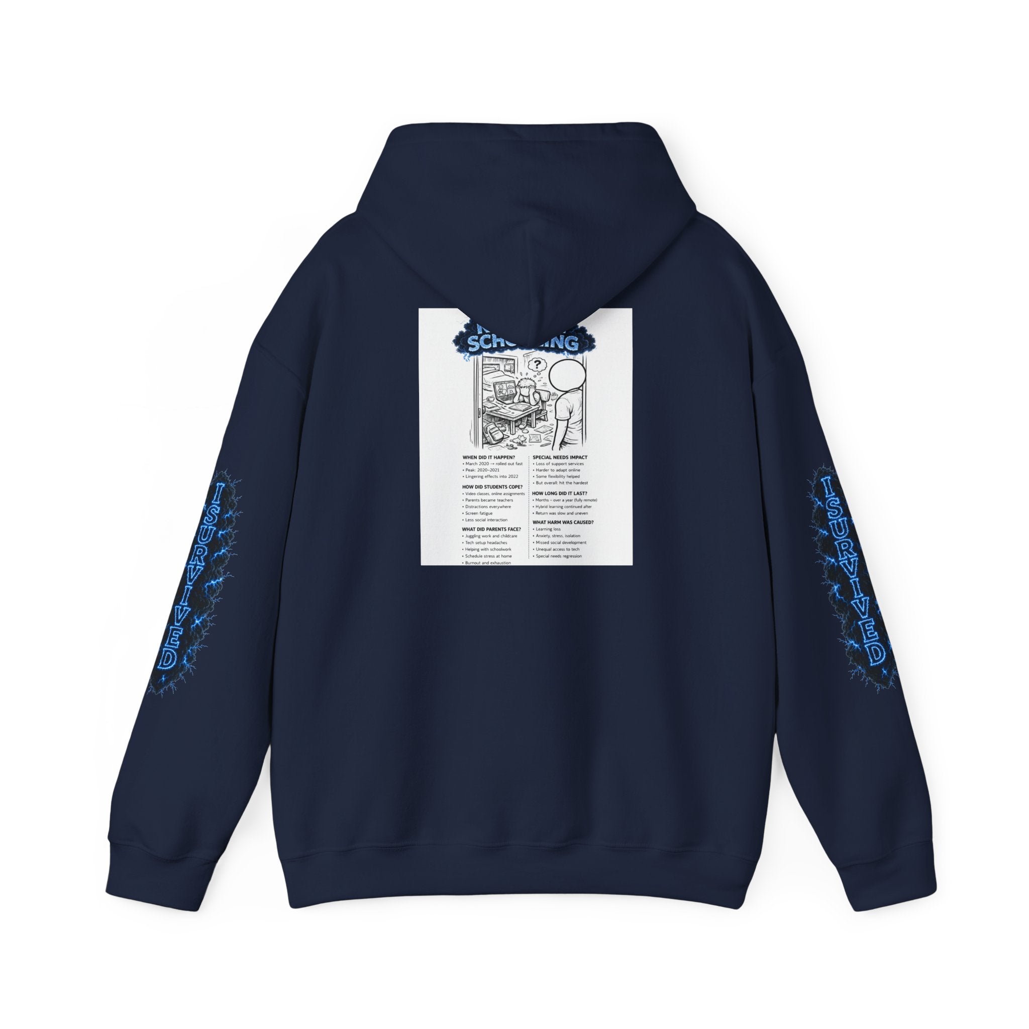I Survived 2020 — Director's Cut S3:E3 "Remote Schooling" | Lockdown Edition Documentary Hoodie Sweatshirt