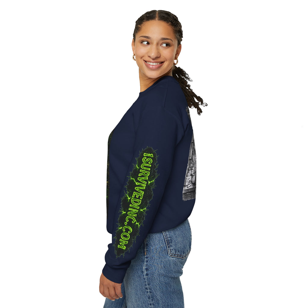 I Survived 2020 — S1:E1 "COVID-19: The Coronavirus" | Pandemic Edition Unisex Heavy Blend™ Crewneck Sweatshirt
