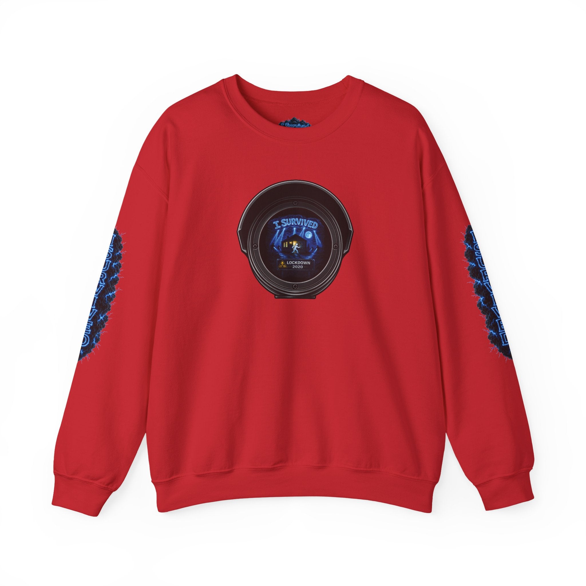 I Survived 2020 —  LOCKDOWN S3:E1: Director's Cut Special Edition "Quarantine" Unisex Heavy Blend™ Crewneck Sweatshirt