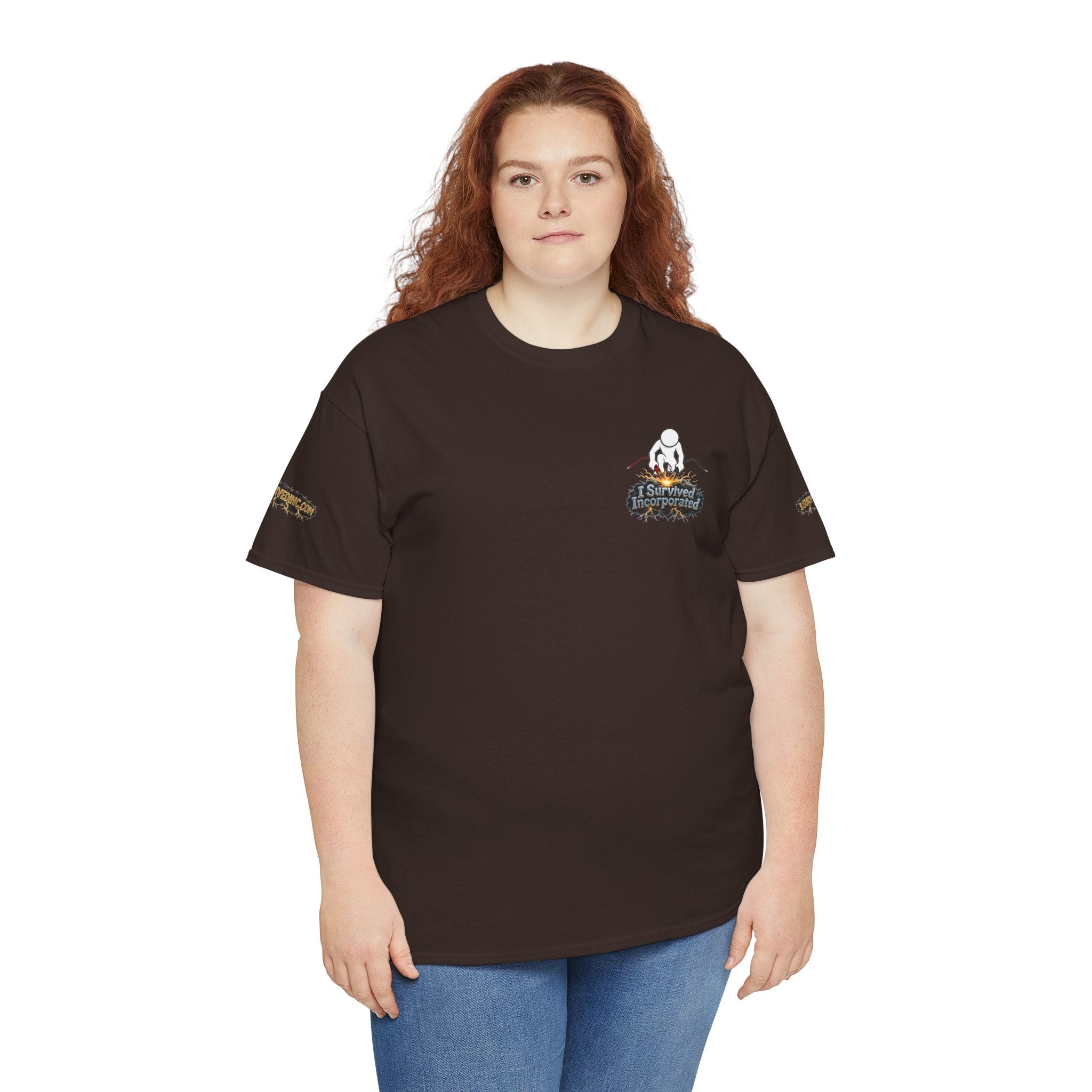 I Survived 2020 — "Please Stand By" Test Pattern Tee Special Edition Summer Premier Unisex Heavy Cotton Tee