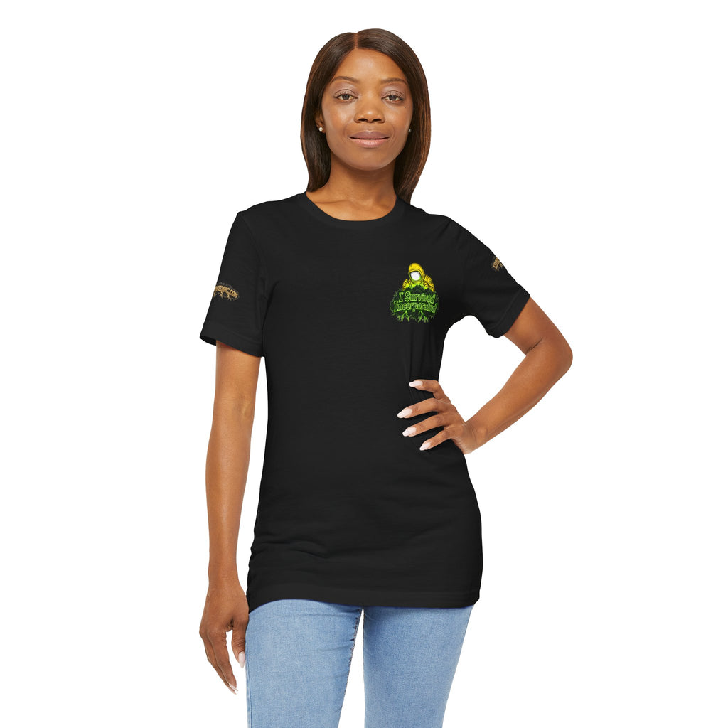 I Survived 2020 — "Please Stand By" Test Pattern Toxic Signal Tee Special Edition Summer Premiere Unisex Jersey Short Sleeve Tee