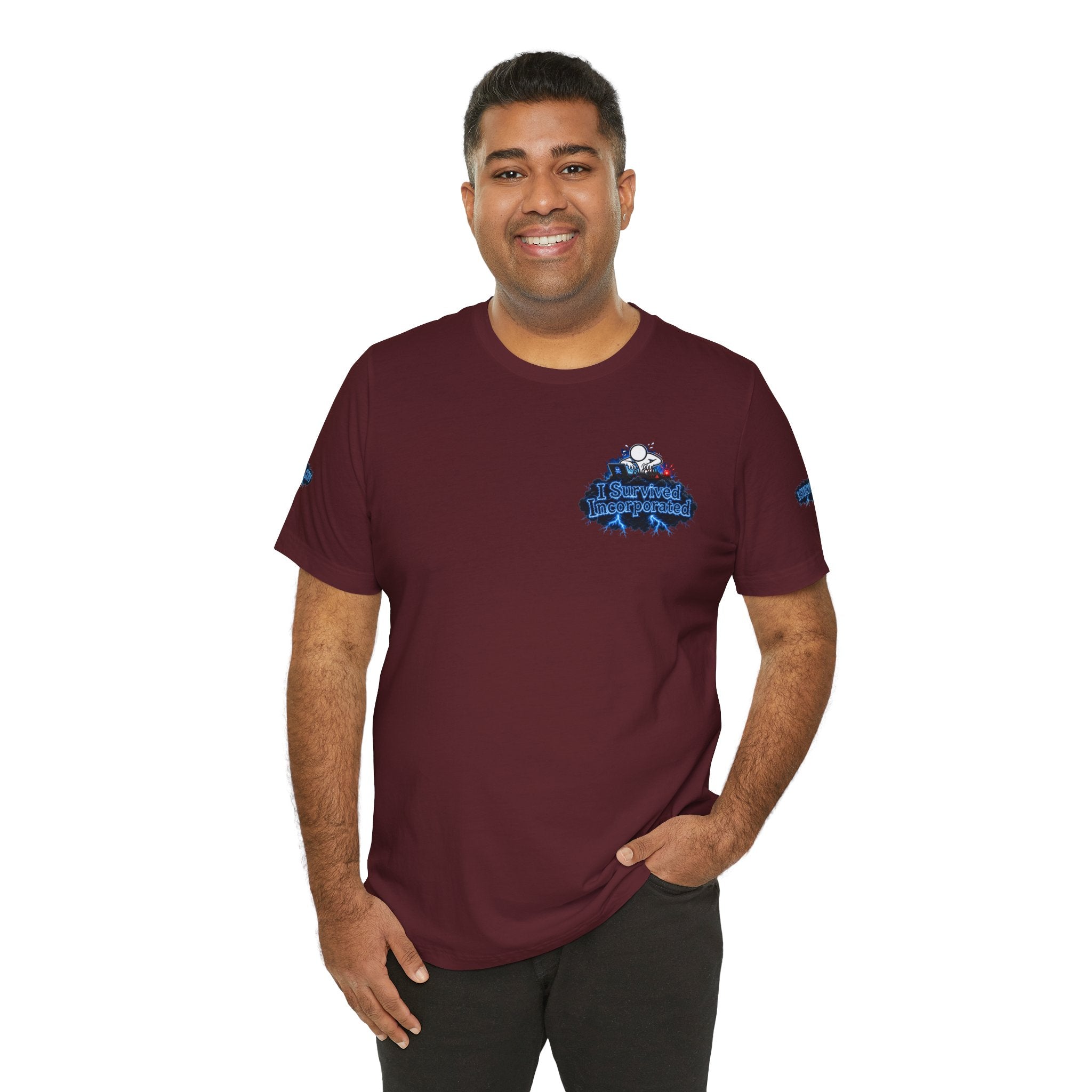 I Survived 2020 — "Please Stand By" Test Pattern Tee Lockdown Special Edition Summer Exclusive Unisex Jersey Short Sleeve Tee
