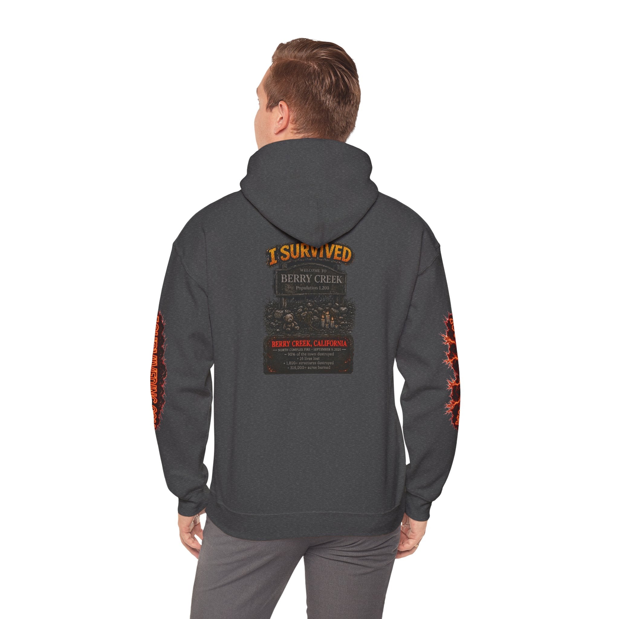 I Survived 2020 — WILDFIRES S2:E1: "Berry Creek" Memorial Hoodie