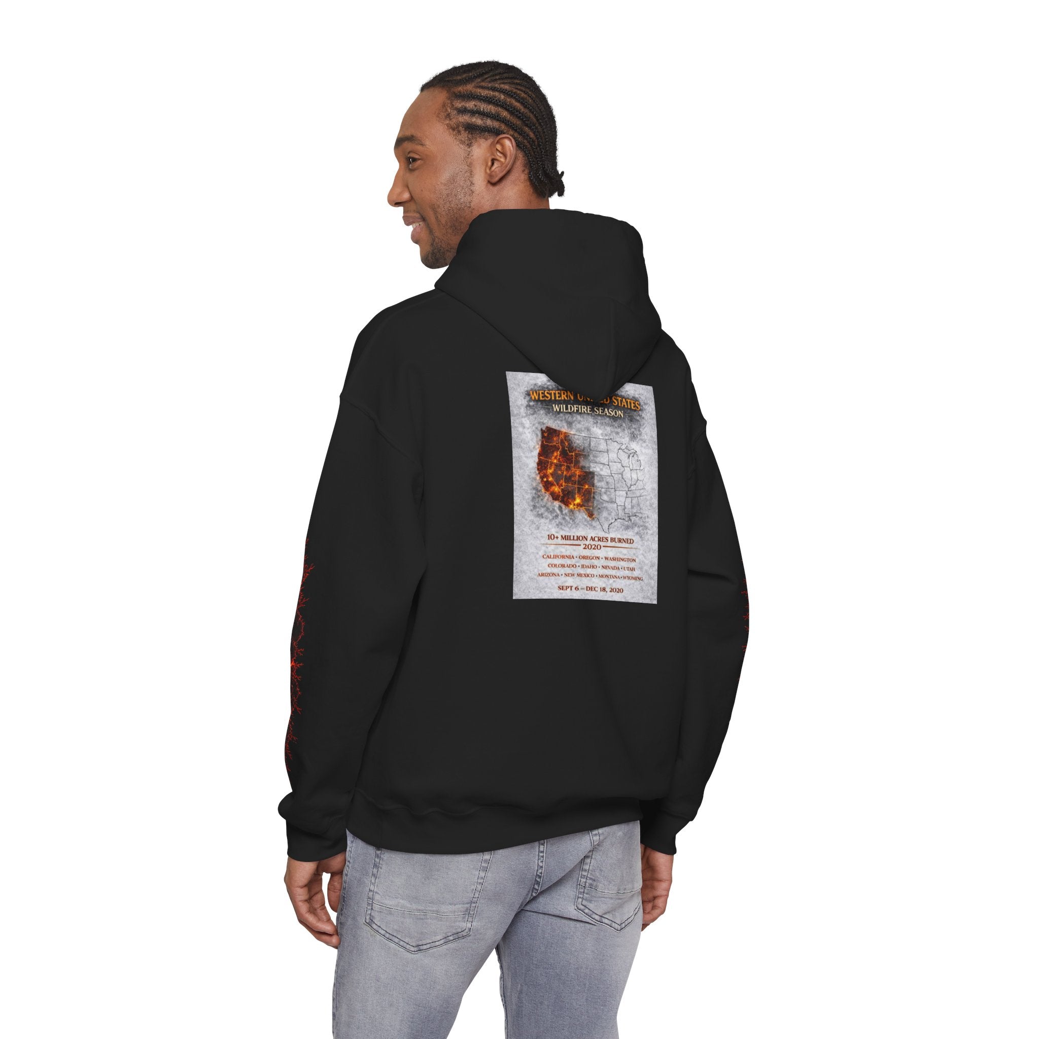 I Survived 2020 — WILDFIRES S2:E4: "Western U.S." Memorial Hoodie