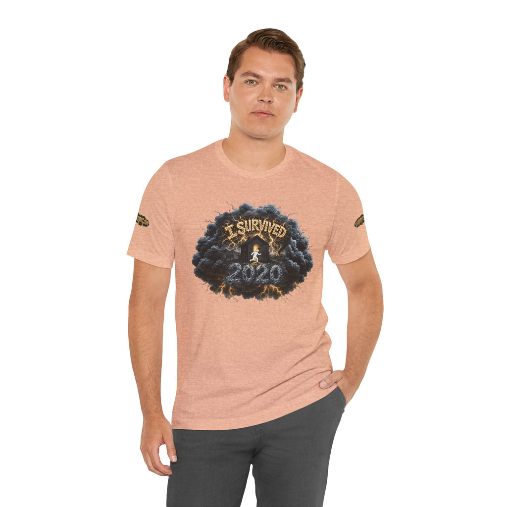 I Survived 2020 — Director's Cut Original Design Teaser Tee | Season 1 Premiere Drop Unisex Jersey Short Sleeve Tee