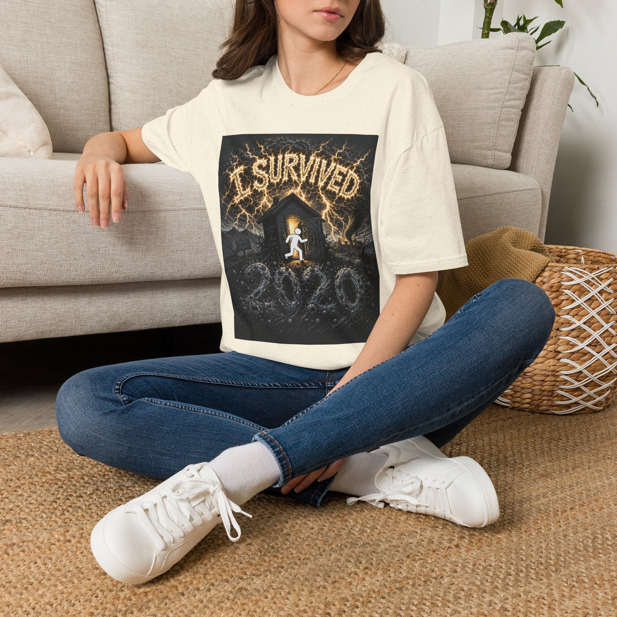 I Survived 2020 — Original PILOT Design Unisex Softstyle T-Shirt