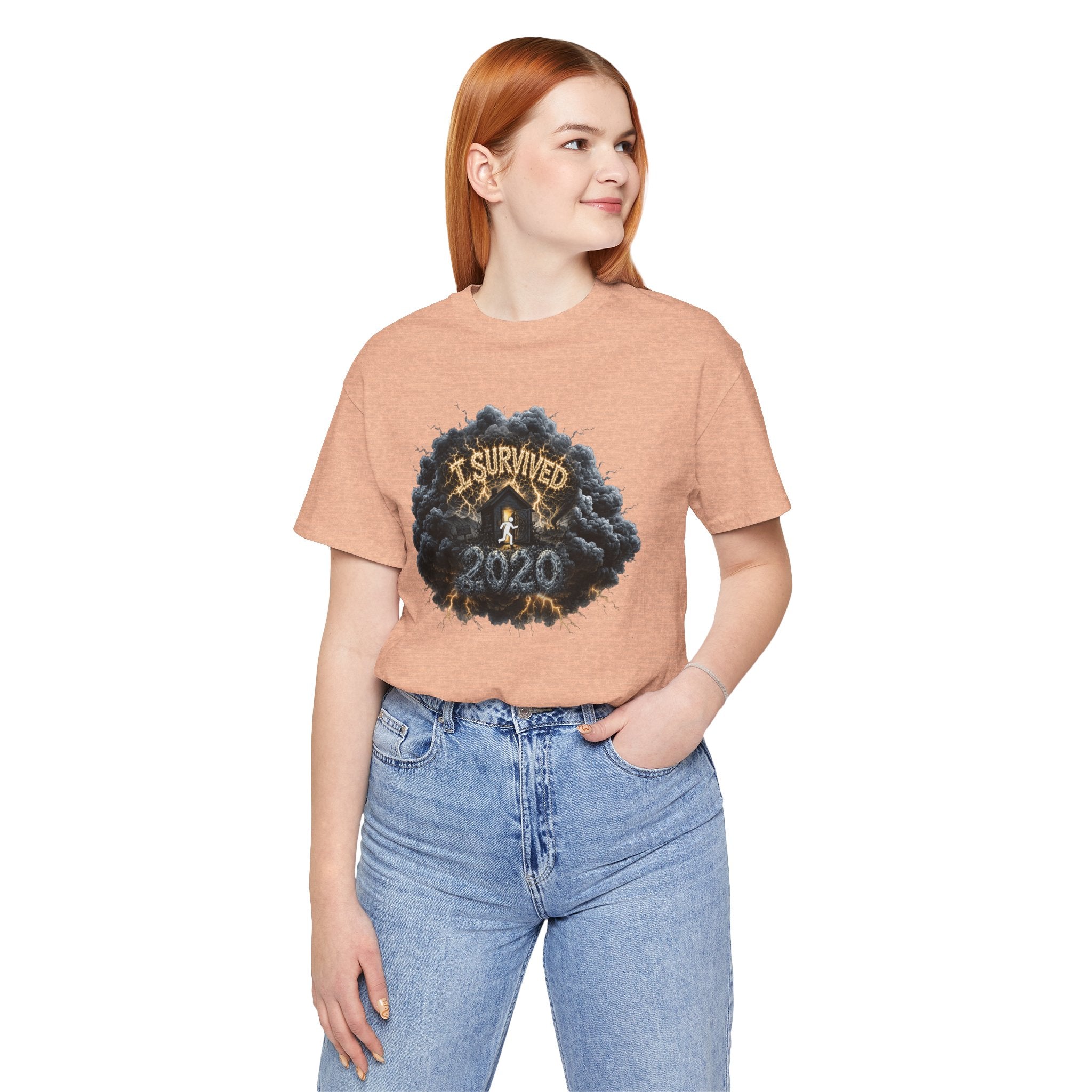 I Survived 2020 — Director's Cut Original Design Teaser Tee | Season 1 Premiere Drop Unisex Jersey Short Sleeve Tee