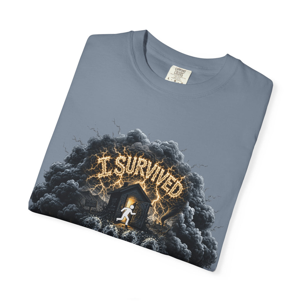I Survived 2020 — Director's Cut Original Design Teaser Tee | Season 1 Premiere Drop Unisex Garment-Dyed T-shirt