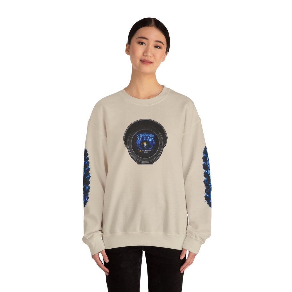 I Survived 2020 — LOCKDOWN S3:E2: Director's Cut Special Edition "Dating Under Lockdown" Unisex Heavy Blend™ Crewneck Sweatshirt