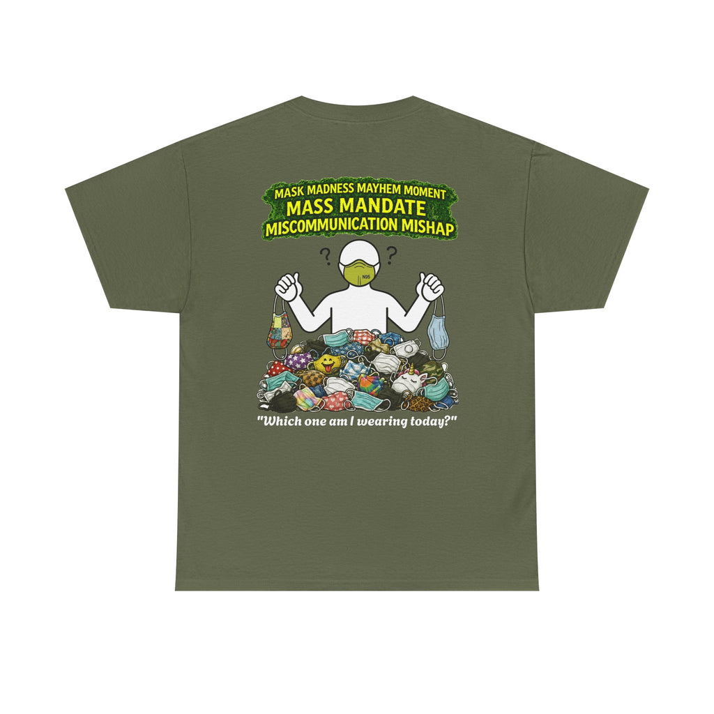I Survived 2020 — PANDEMIC S1:E4: Director's Cut "Mask Madness" Unisex Heavy Cotton Tee