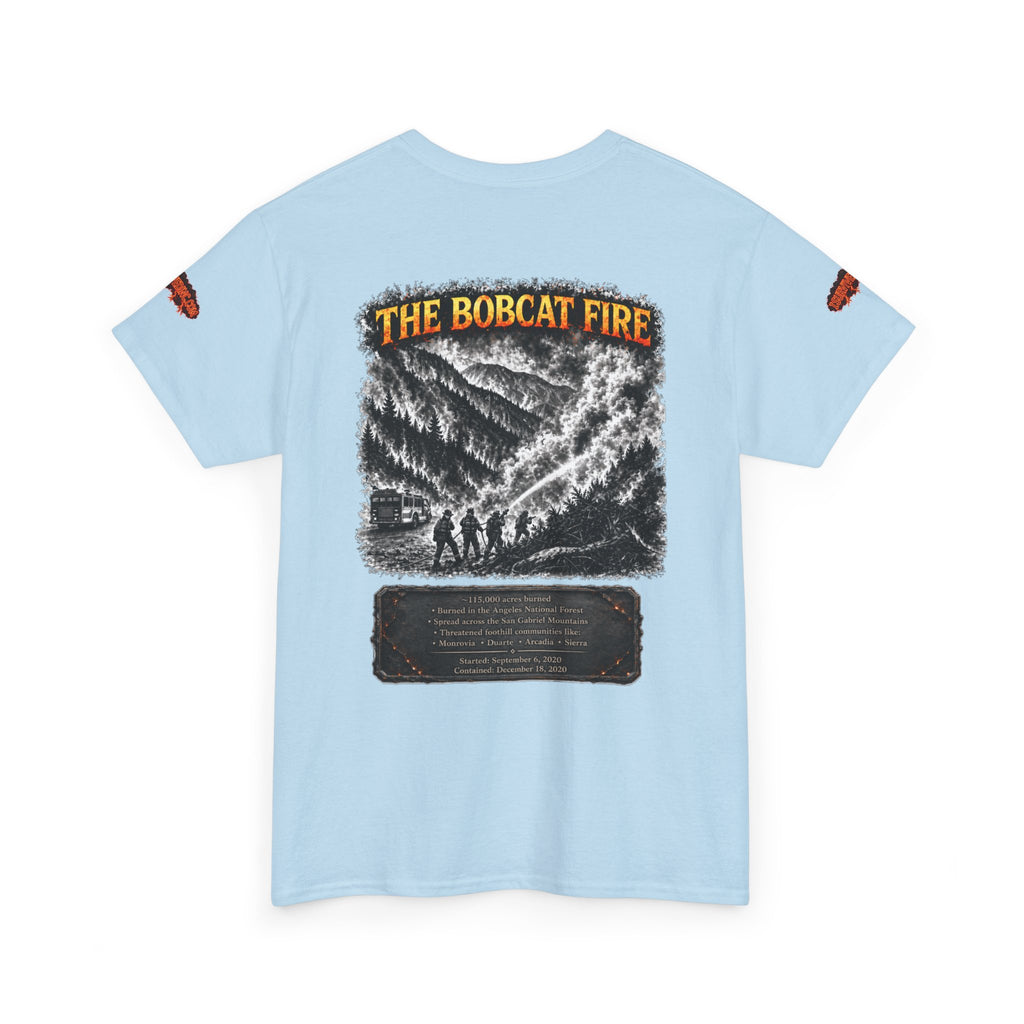 I Survived 2020 — Director's Cut S2:E2 "The Bobcat Fire" | Wildfire Edition Memorial Unisex Heavy Cotton Tee (SPECIAL EDITION)