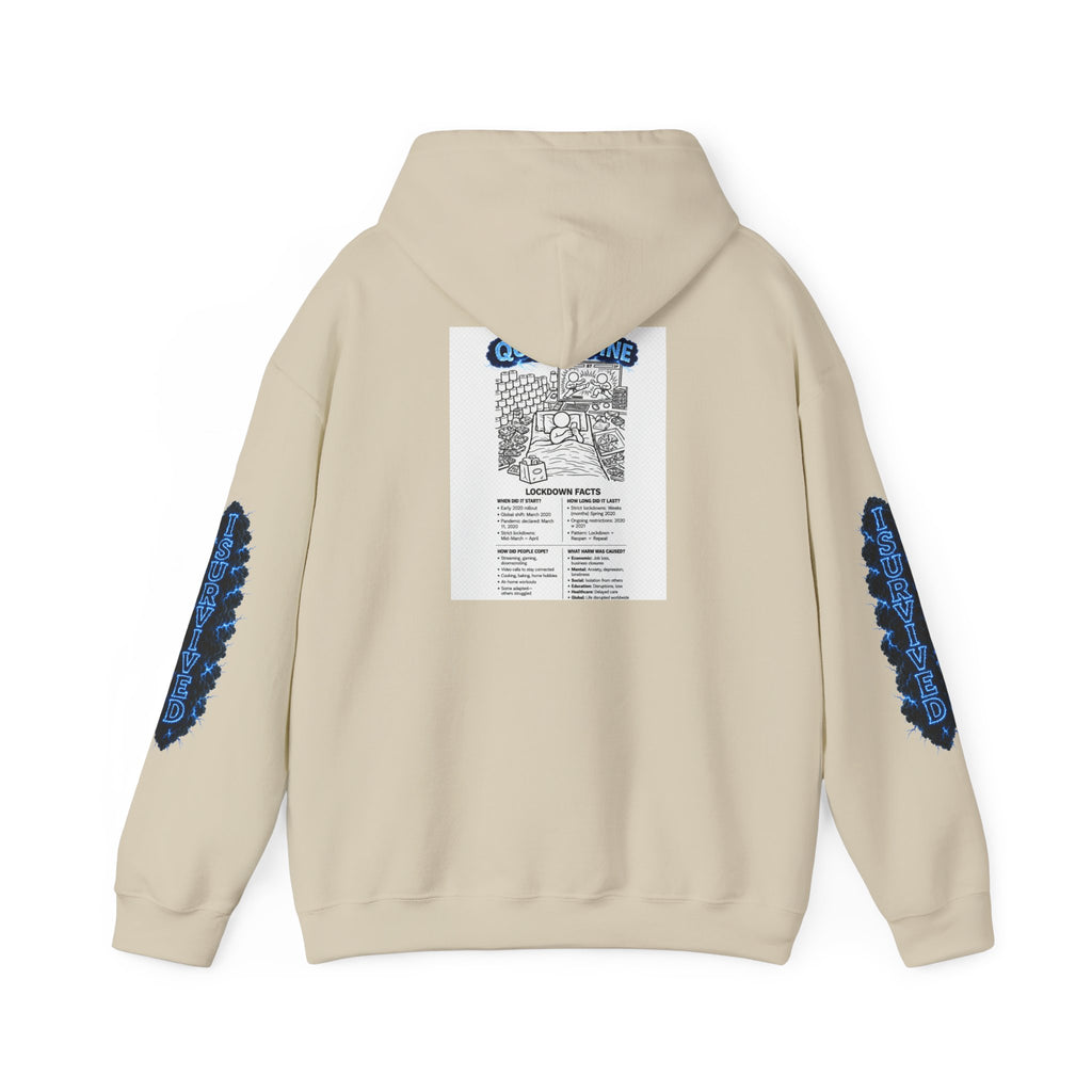 I Survived 2020 — Director's Cut S3:E1 "Quarantine" | Lockdown Edition Documentary Hoodie Sweatshirt