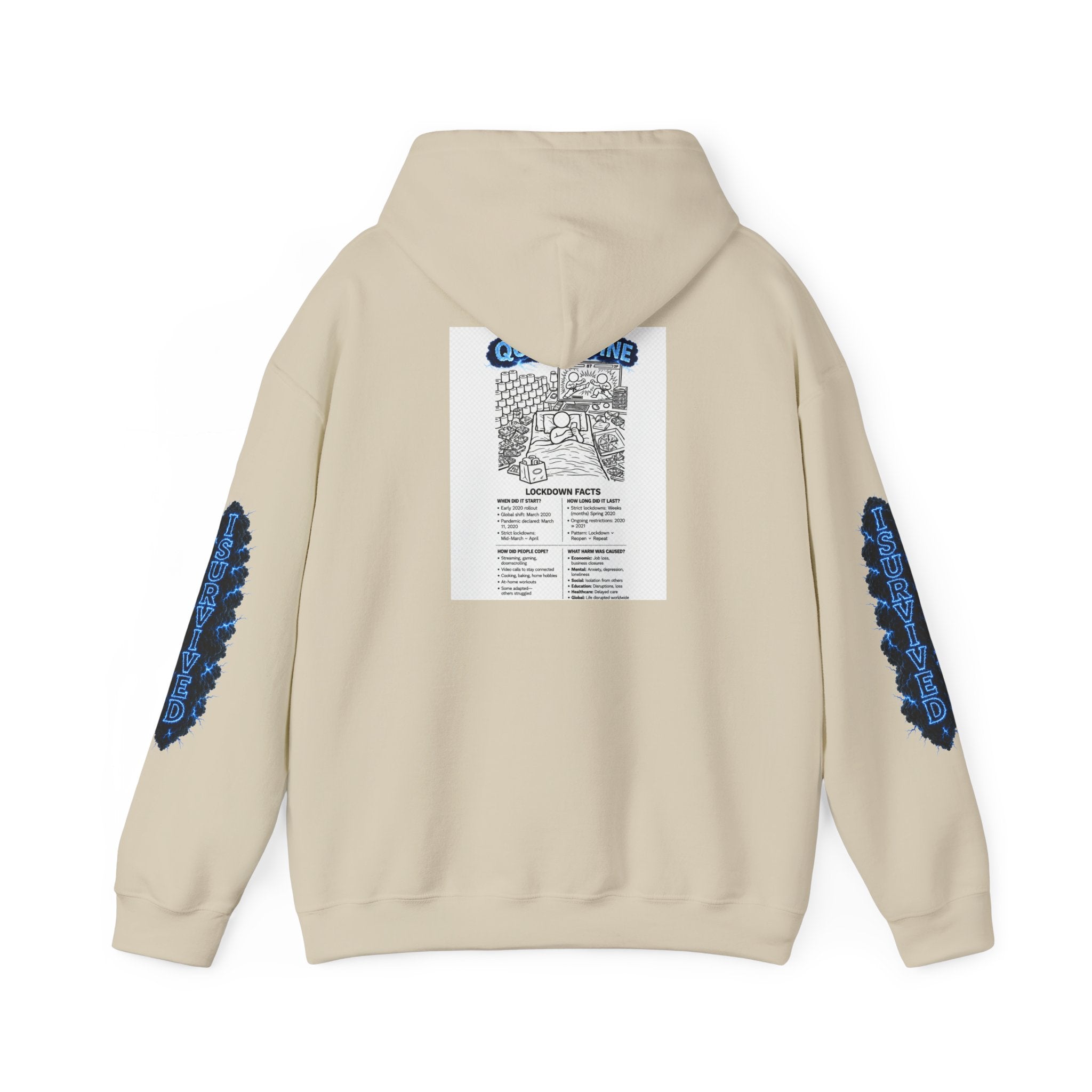 I Survived 2020 — Director's Cut S3:E1 "Quarantine" | Lockdown Edition Documentary Hoodie Sweatshirt
