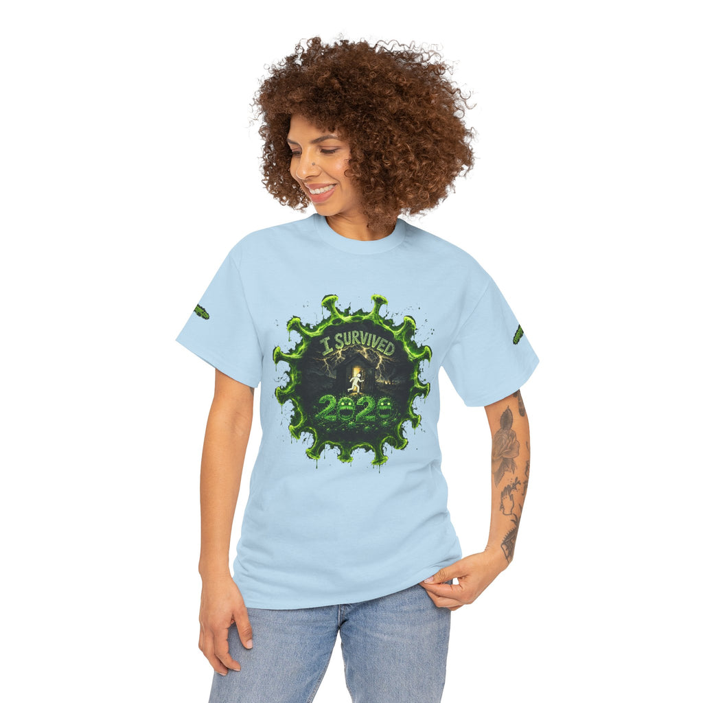 I Survived 2020 — Director's Cut S1:E2 "The Coming of COVID" | Pandemic Edition Unisex Heavy Cotton Tee (SPECIAL EDITION)